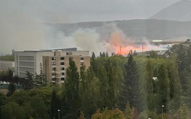 Imagen del incendio Imagen del incendio