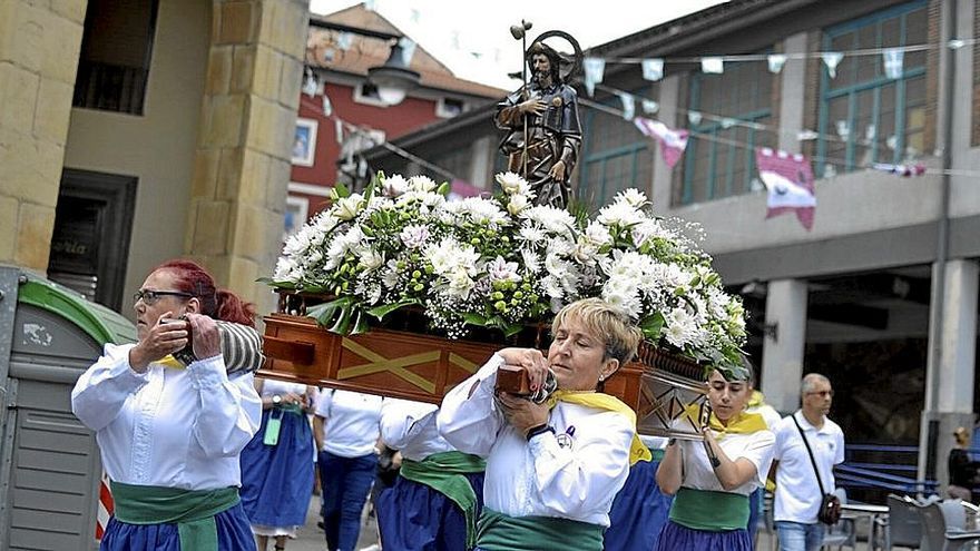 Procesión de San Roke en Portugalete