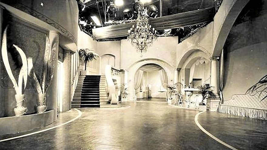 El decorado de uno de los platós.