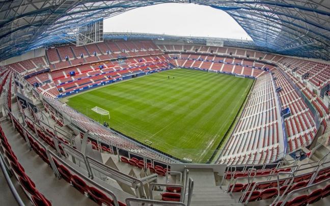 Vista del estadio de El Sadar