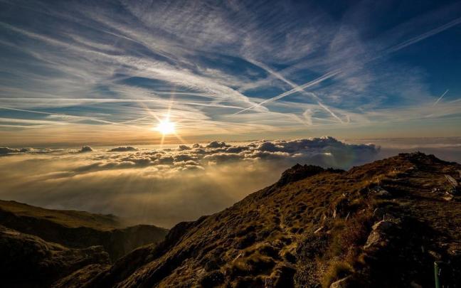 La cota de nieve, en torno a 1.900 o 2.100 metros este lunes.