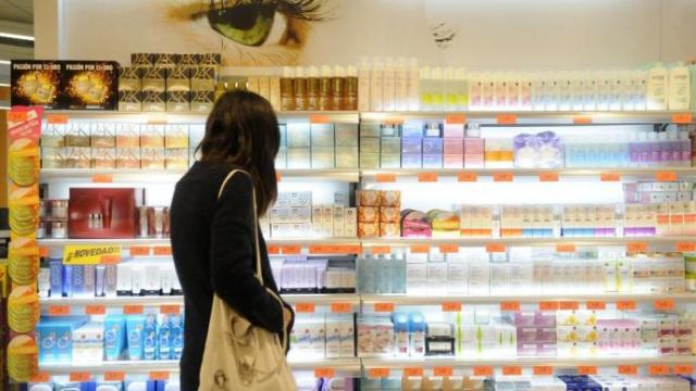 Interior de uno de los supermercados de Mercadona en Vitoria