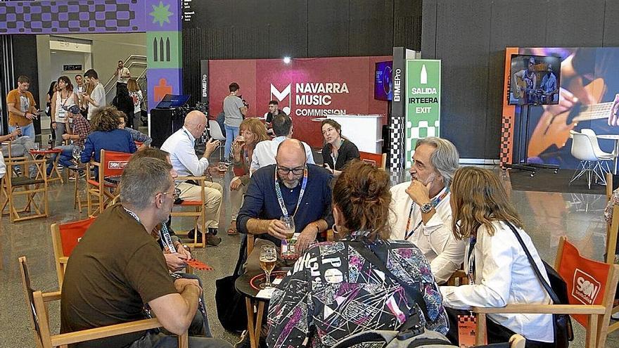 Profesionales de la industria musical, también de Navarra, se reúnen y comparten en BIME.