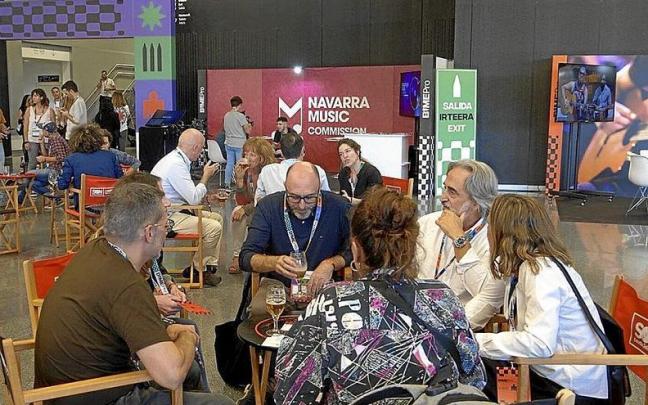 Profesionales de la industria musical, tambi&eacute;n de Navarra, se re&uacute;nen y comparten en BIME.