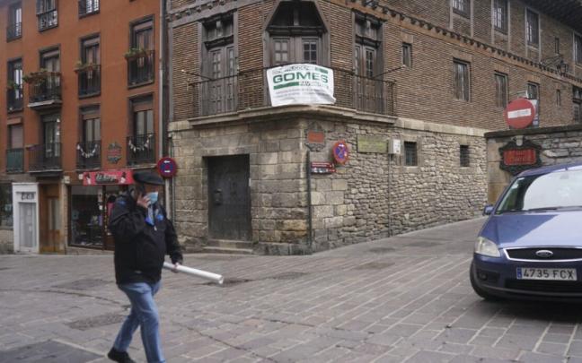 Antiguo edificio del Museo de Arqueología en Gasteiz