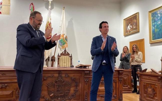 Unai Emery, en el acto de entrega de la insignia de oro de Hondarribia