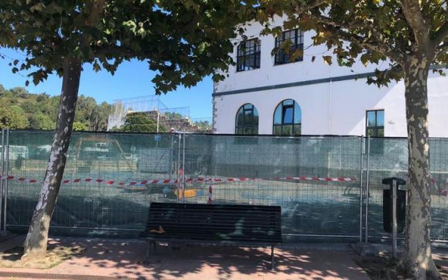 El parque del Astillero ya est&aacute; en obras.