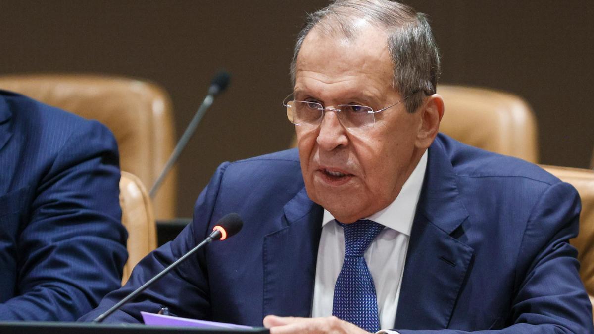 El ministro ruso de Exteriores, Serguéi Lavrov.