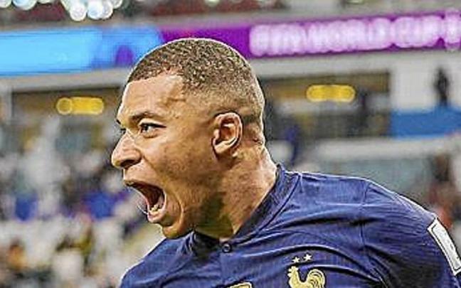 El francés Kylian Mbappé. El francés Kylian Mbappé.