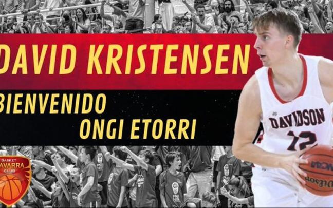 David Kristensen, jugador danés de 24 años que reforzará la zona interior de los de Jordi Juste