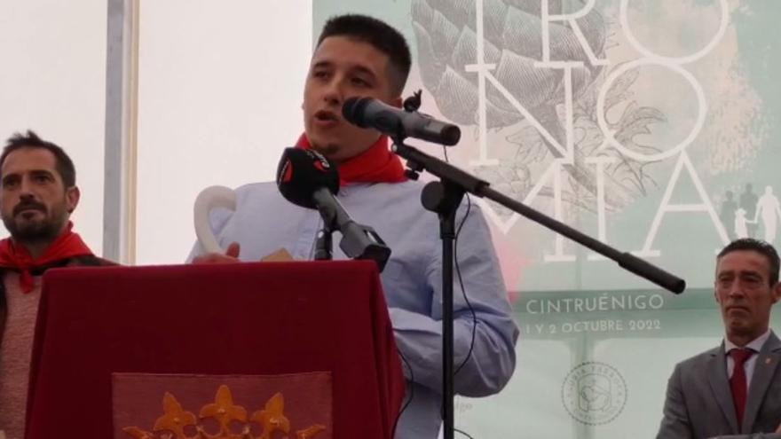 Discurso de Aaron Ortiz (Premio Navarra de Gastronomía)