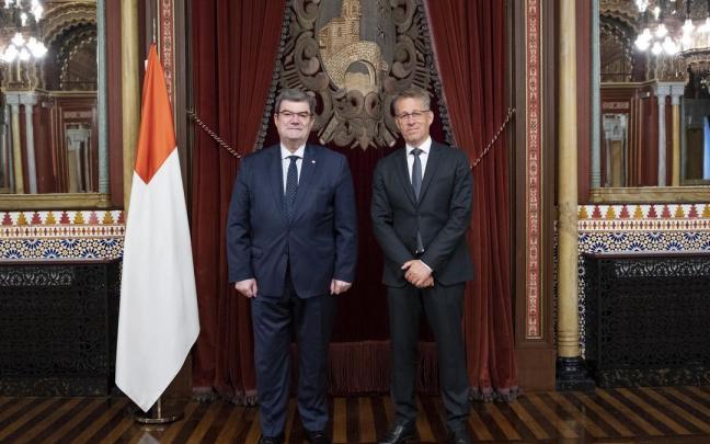 Juan Mari Aburto eta Teppo Markus Tauriainen.