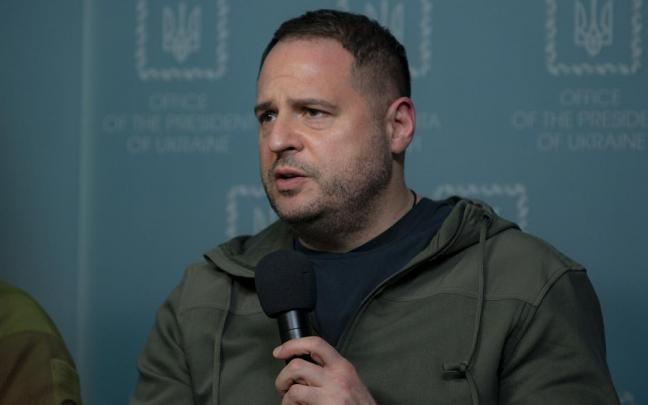 El jefe de la oficina presidencial de Ucrania, Andriy Yermak.