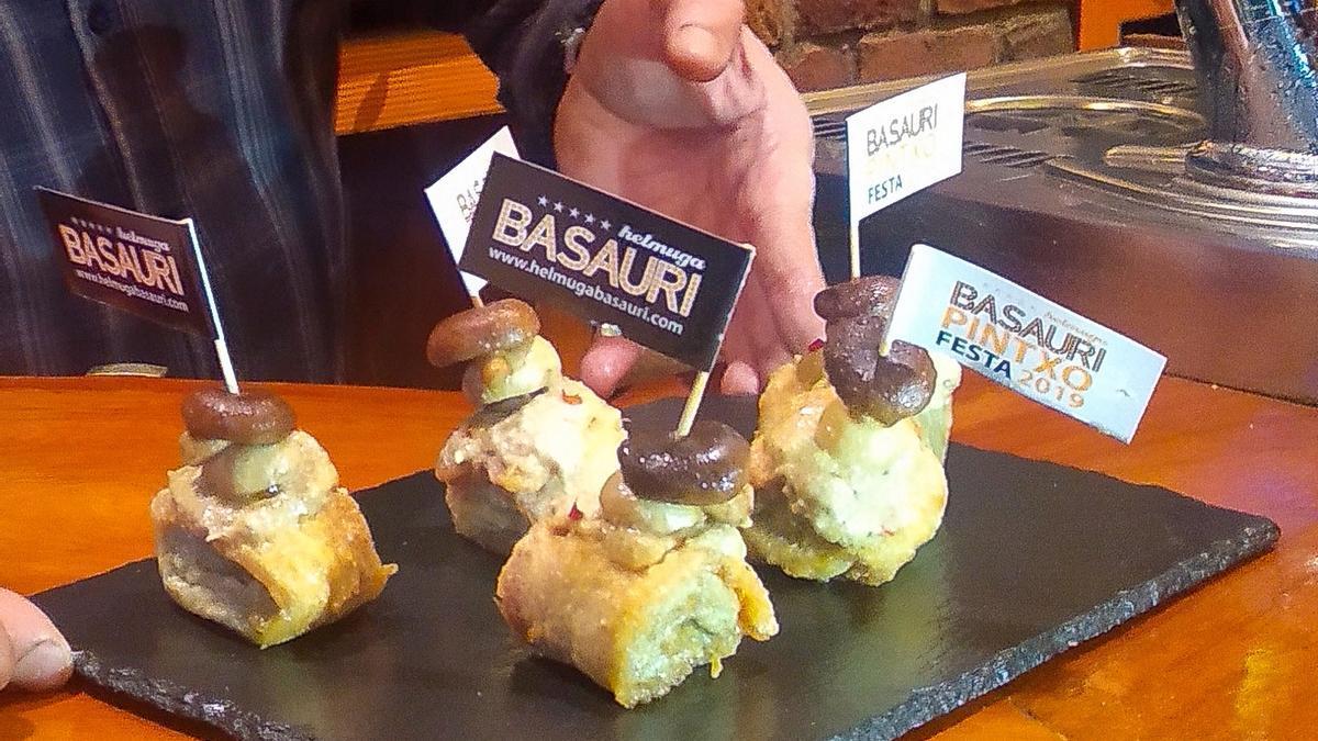 En esta ocasión, los pintxos deben llevar castaña, calabacín o carne de ave.