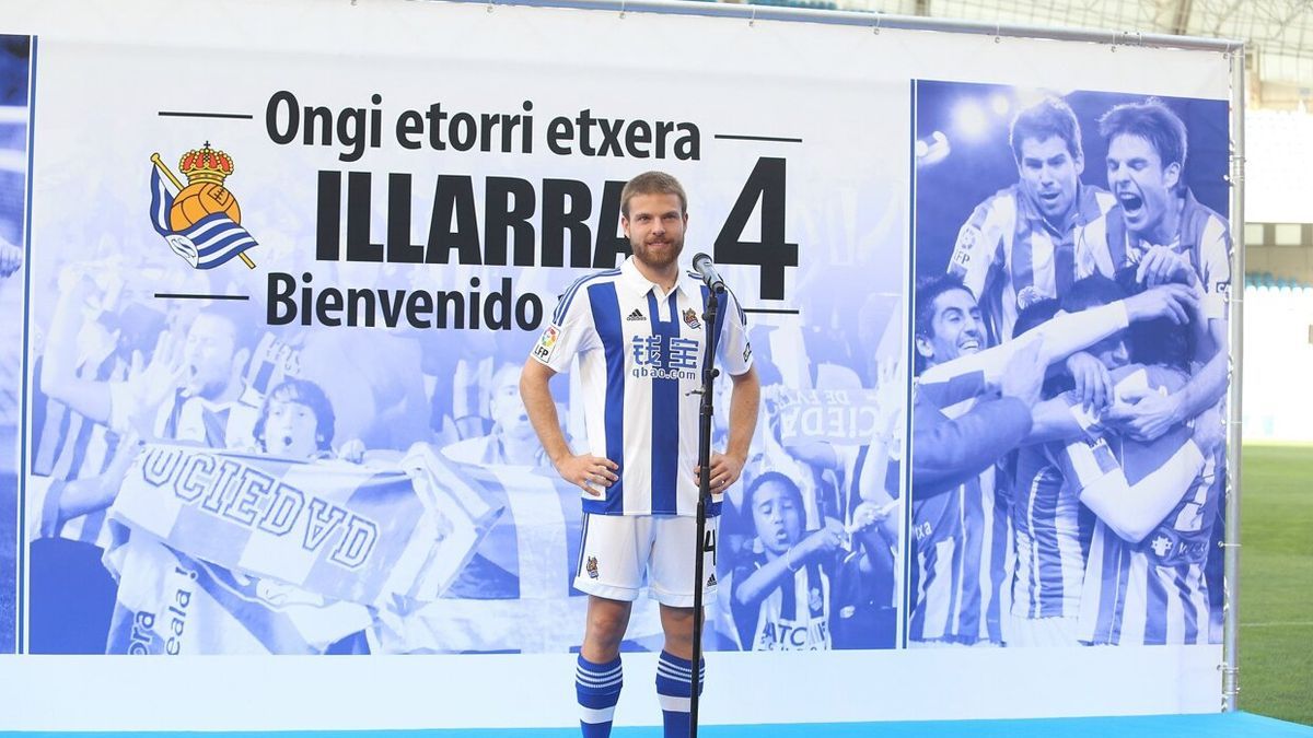 Asier Illarramendi, tras ser fichado de nuevo por la Real Sociedad en 2015