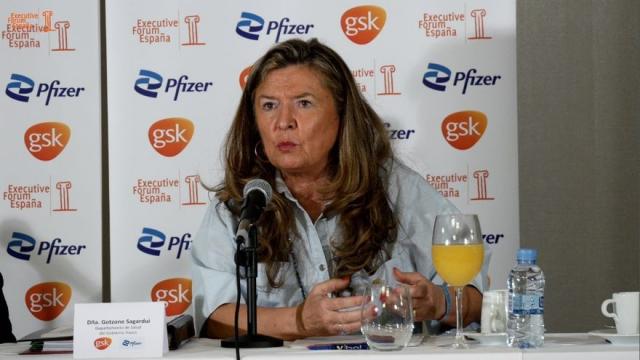 La consejera de Salud vasca, Gotzone Sagardui.
