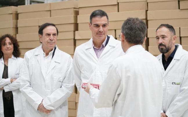 En imágenes: la estancia del presidente Sánchez en Vitoria