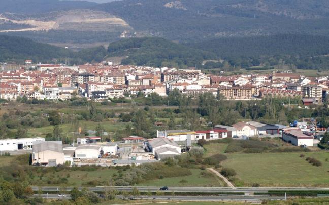 El polígono proyectado en Dermau se ubica entre la Autovía y la Avenida Vitoria.