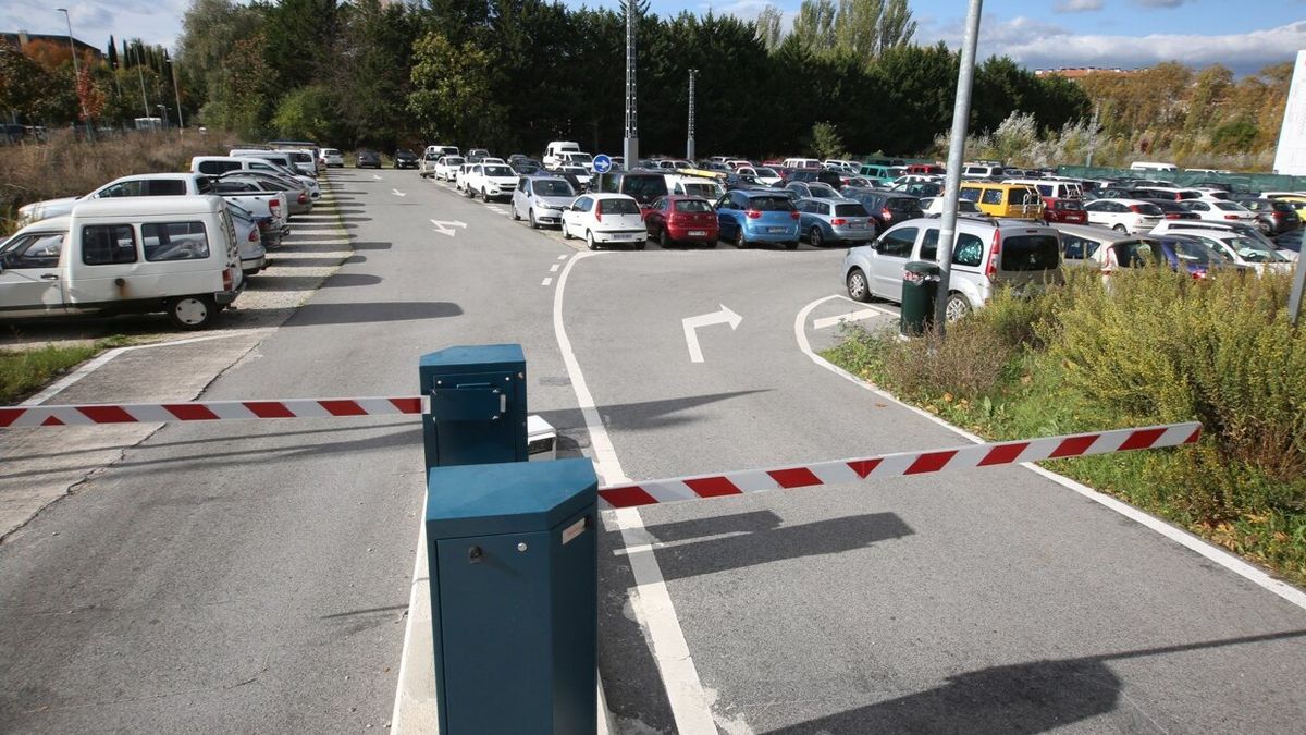 Parking disuasorio de Trinitarios.