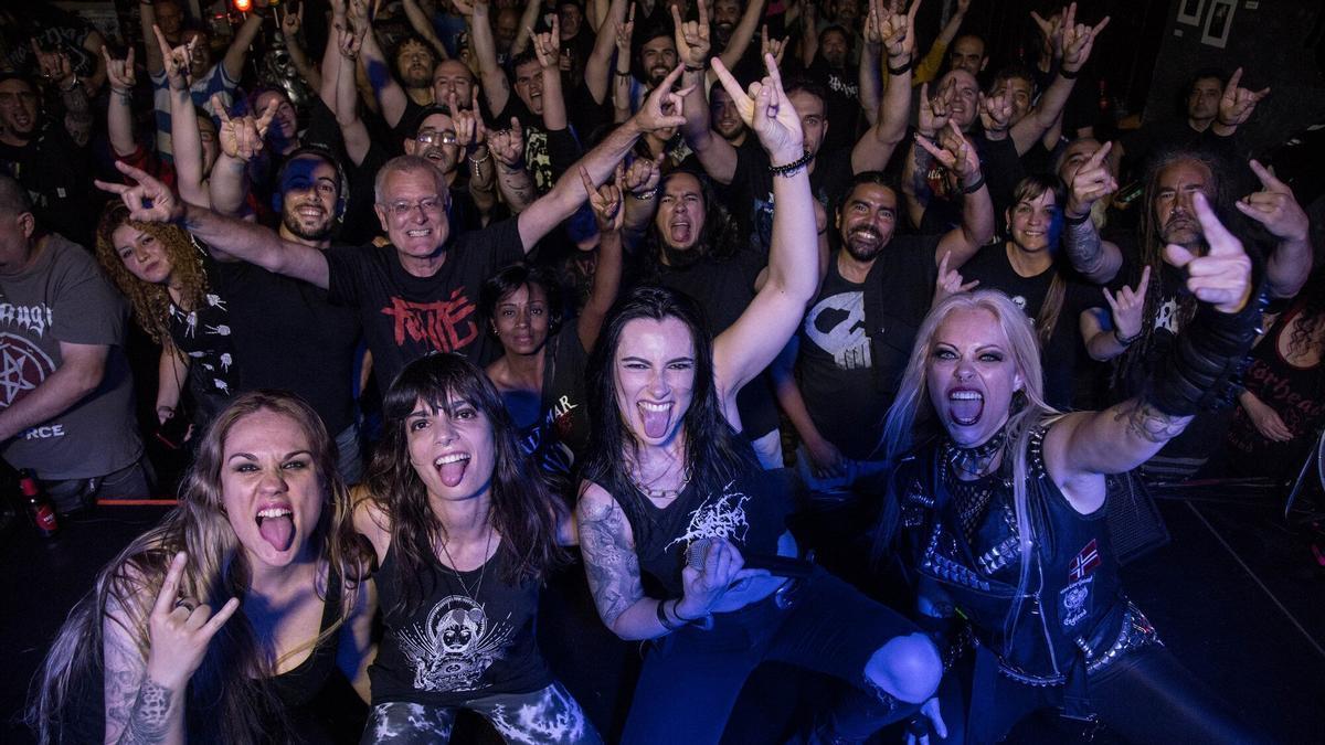 Nervosa en la actuaci&oacute;n que ofrecieron el pasado mes de junio.