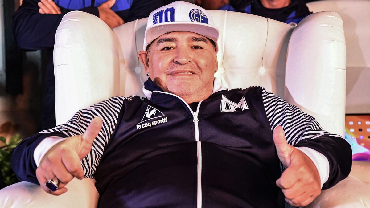 El exjugador de futbol, Diego Maradona.