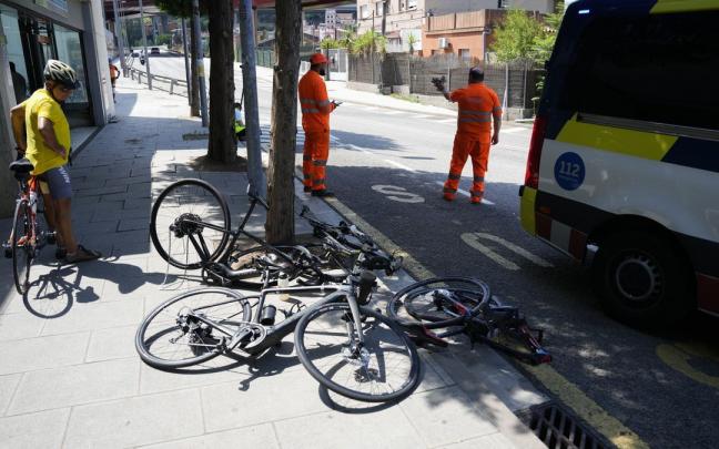 Imagen del lugar en el que se produjo el atropello.