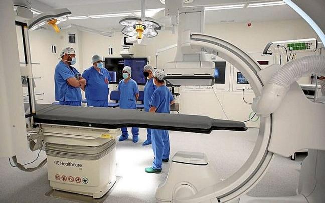 Profesionales del Hospital Universitario de Navarra.