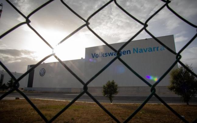 Planta de Volkswagen en Pamplona.