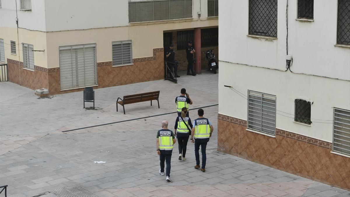 Policía en Ceuta.