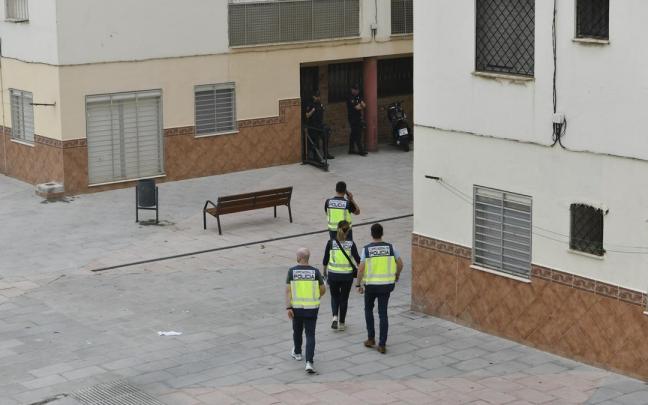 Policía en Ceuta.