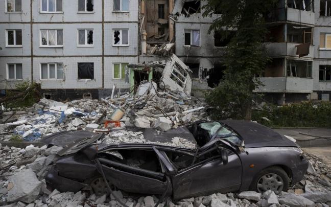 Imagen del barrio de Saltivka, en J&aacute;rkov.