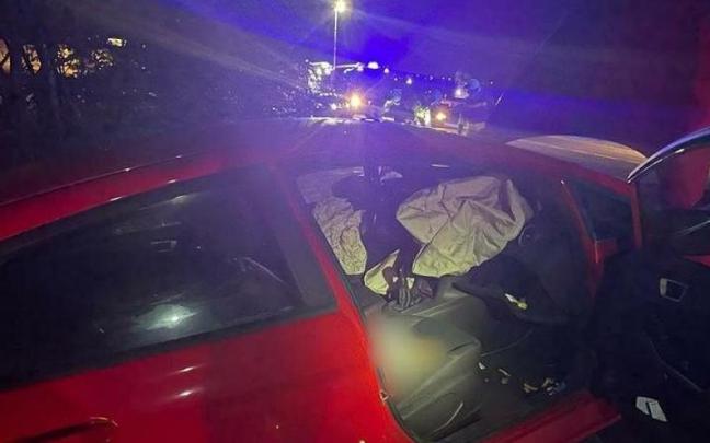 Imagen del veh&iacute;culo siniestrado