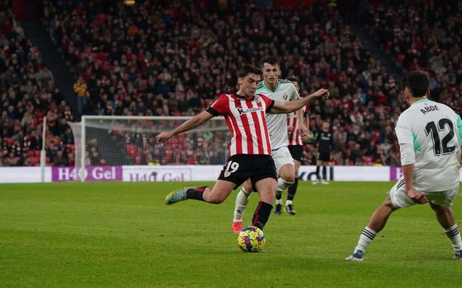 Zarraga en el Athletic - Osasuna