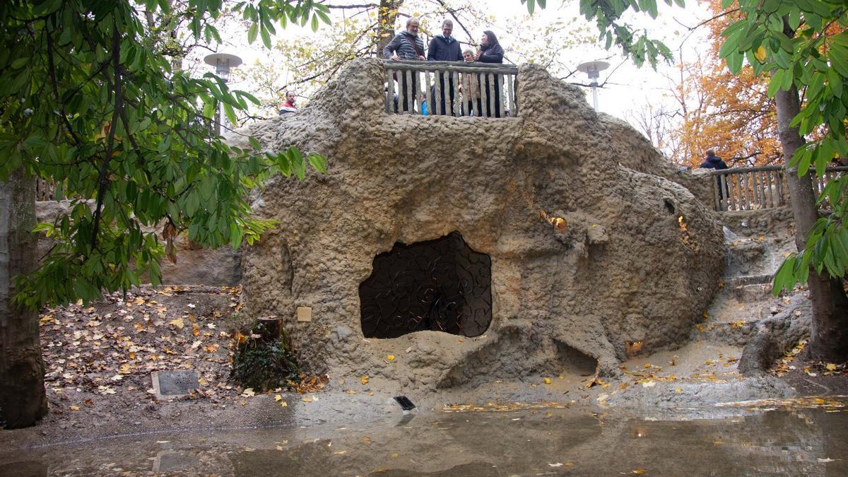 Terminan los trabajos en la nueva gruta de La Florida