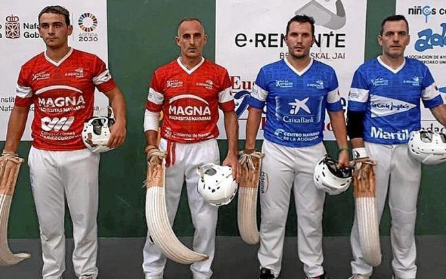 Saldias, Zeberio II, Uterga y Agirrezabala en el Jaian Jai. | FOTO: CEDIDA