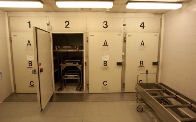 Imagen de una morgue. Imagen de una morgue.