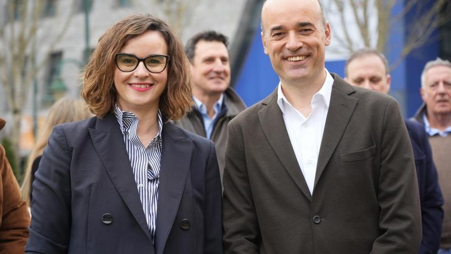 Elixabete Etxanobe y Xabier Irazabal.