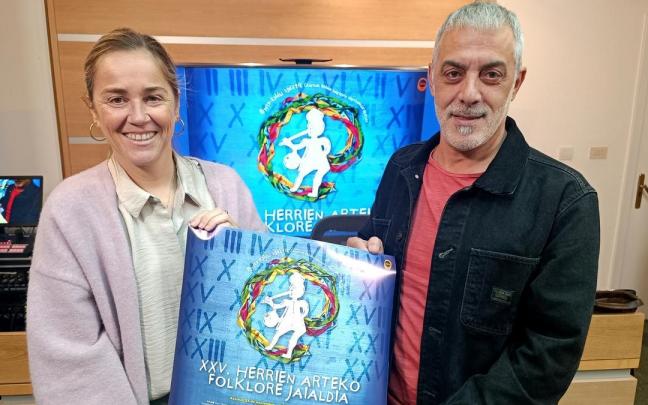 Nerea Cantero y Josu Gómez, de Ibarra Kaldu.