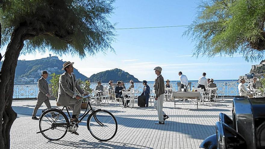 Un paseo de La Concha realmente insólito y muy a tono con 1926.