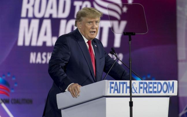 El empresario Donald Trump.