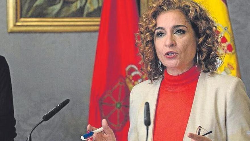 La ministra de Hacienda, María Jesús Montero.