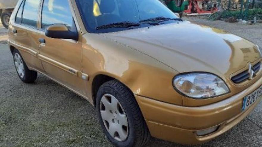 Turismo que conducía el acusado.