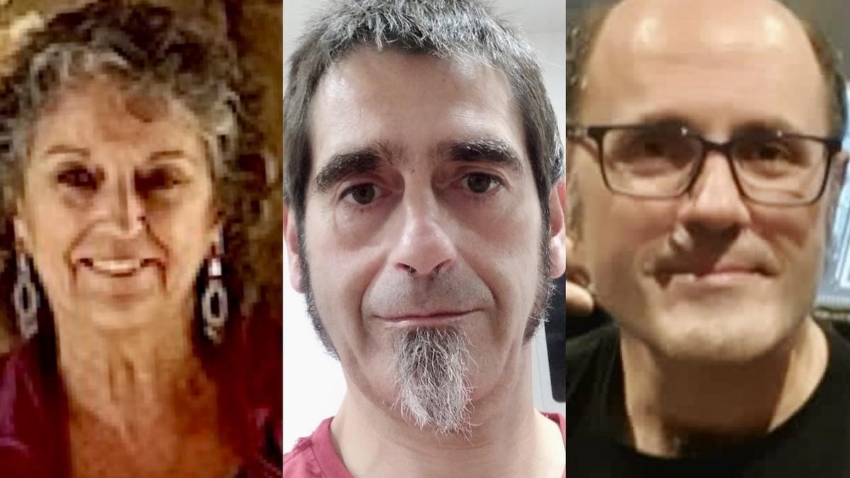 Karmen Amezua, Anakotz Lasarte y Aitor Monje.