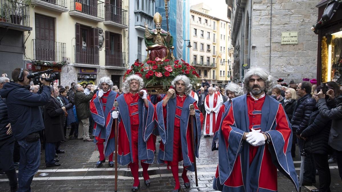 Imagen de archivo de la procesión de San Saturnino