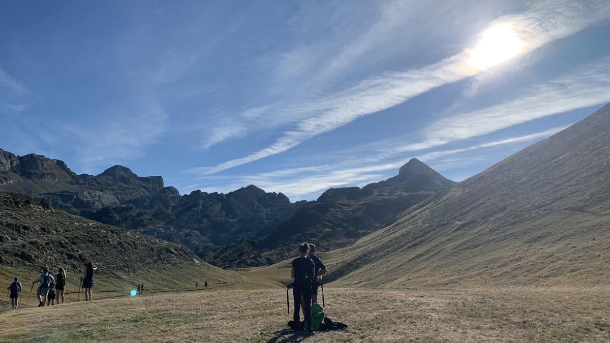 Camino a la Mesa de los Tres Reyes o al Petrechema, en Navarra