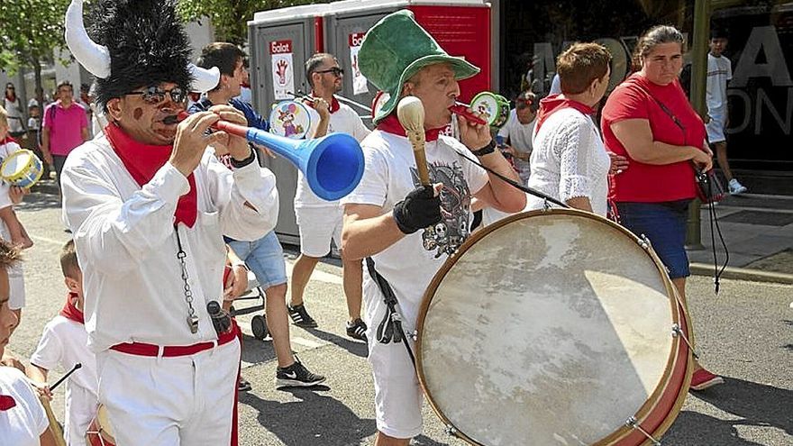 Hubo clásicos de la fiesta de los bombos que no quisieron faltar.
