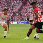 Adu Ares, en su debut ante el Mallorca