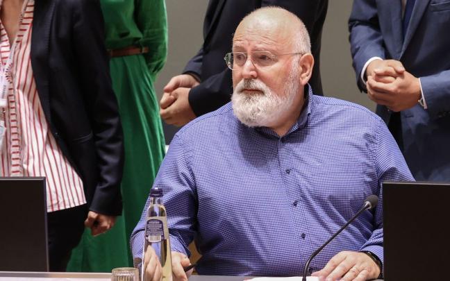 El vicepresidente de la Uni&oacute;n Europea Frans Timmermans.