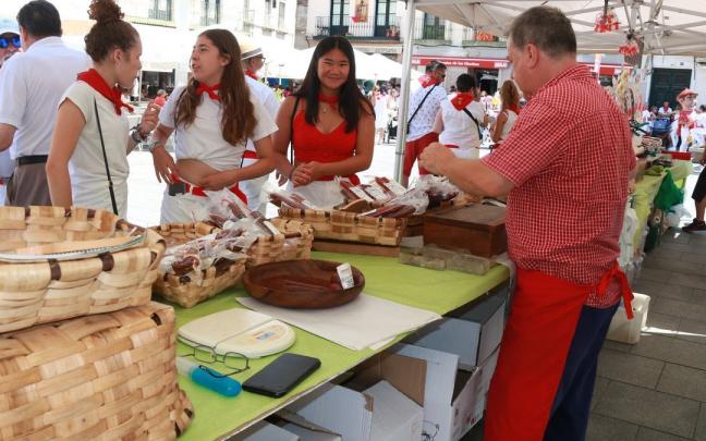La pe&ntilde;a Beterri, protagonista el viernes en Tudela, con la Feria de Alimentos Artesanos.