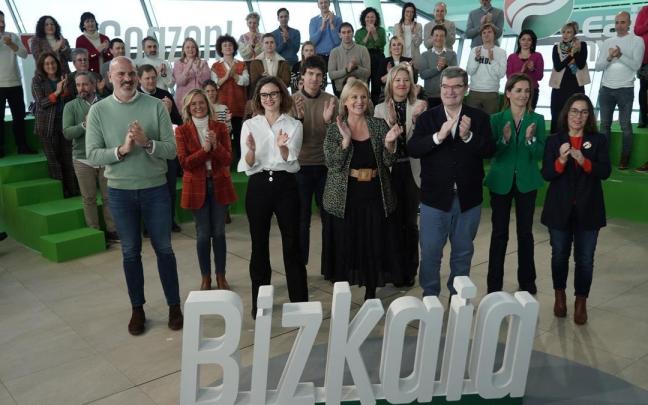Presentación en sociedad de la mayoría de las candidatas y candidatos del PNV en Bizkaia Presentación en sociedad de la mayoría de las candidatas y candidatos del PNV en Bizkaia